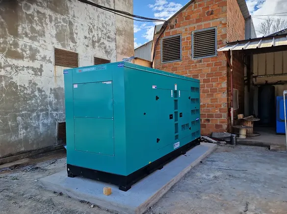 Penjana Diesel Senyap 320kW Dieksport ke Madagascar