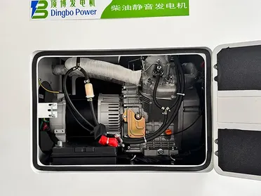 Penjana Diesel Senyap Penyejukan Udara (2 Silinder)