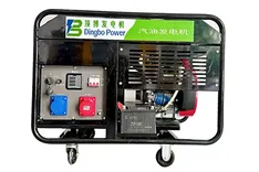 Penjana Petrol Rangka Terbuka Penyejukan Udara (Dwi Silinder) 10kW–20kW